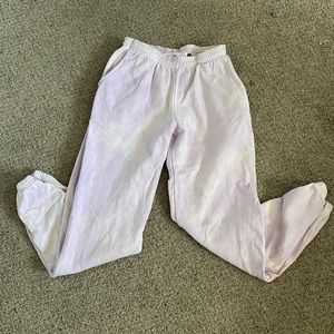 Melody Ehsani Lilac Tie-Dye Sweats Small 💜